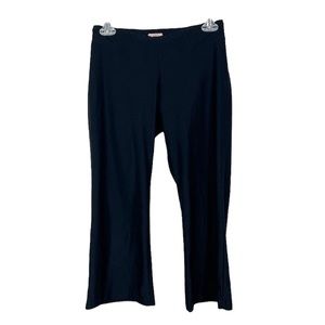 Road Runner Leggings Women Small Black Cropped Workout Activewear Yoga Athletic